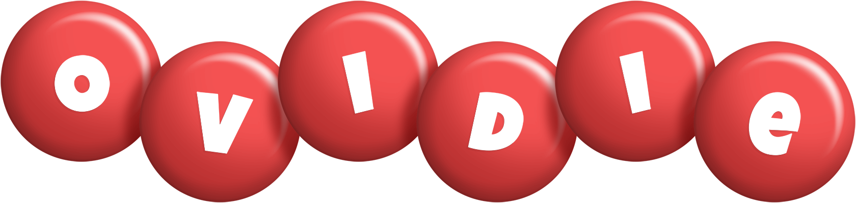 Ovidie candy-red logo