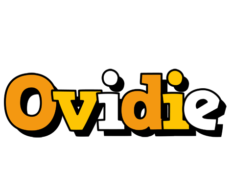 Ovidie cartoon logo
