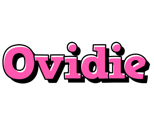 Ovidie girlish logo