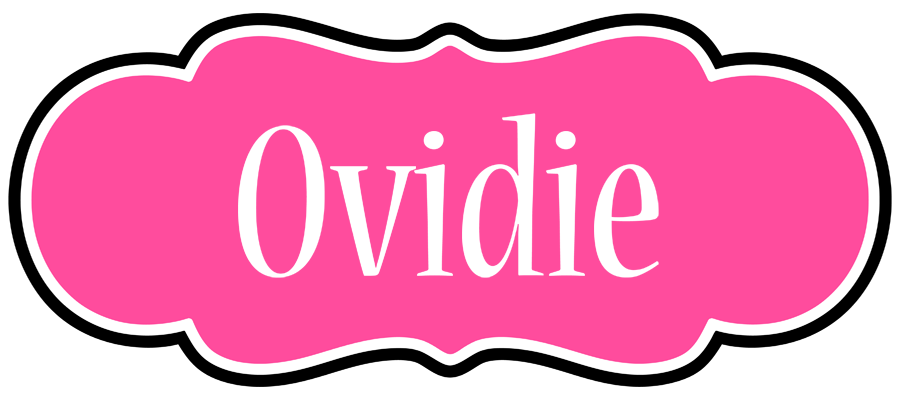 Ovidie invitation logo