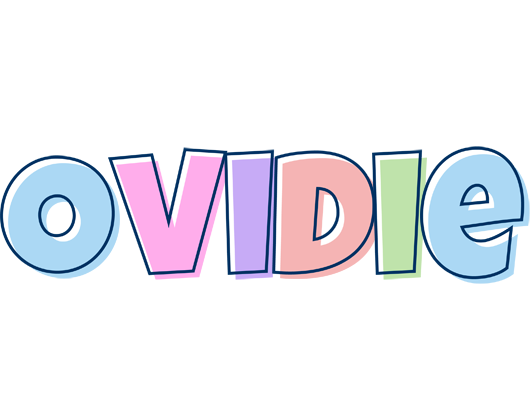 Ovidie pastel logo