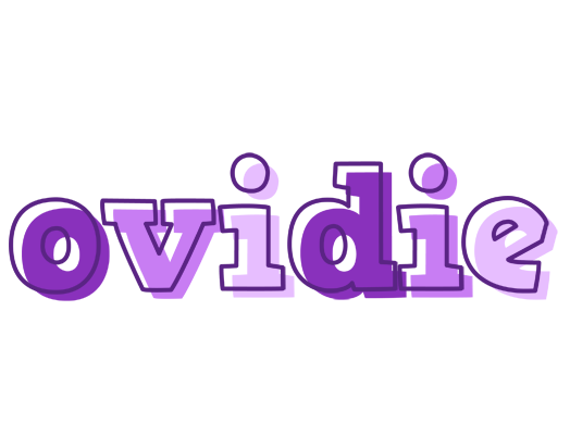 Ovidie sensual logo