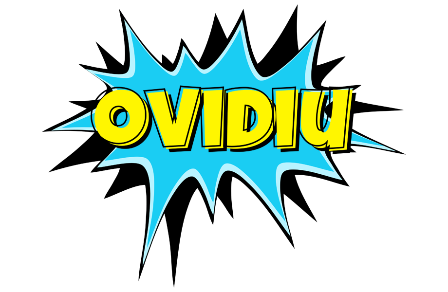 Ovidiu amazing logo