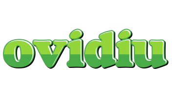 Ovidiu apple logo