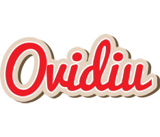 Ovidiu chocolate logo