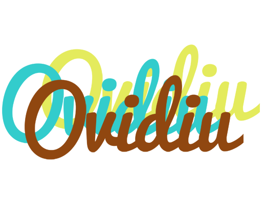 Ovidiu cupcake logo