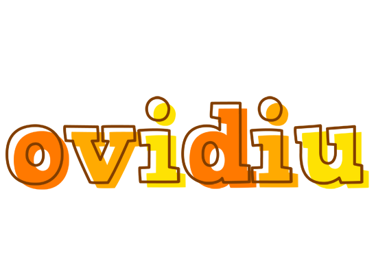 Ovidiu desert logo