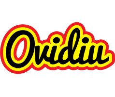 Ovidiu flaming logo