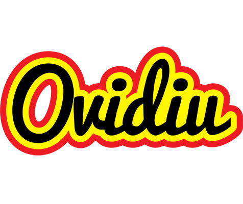 Ovidiu flaming logo