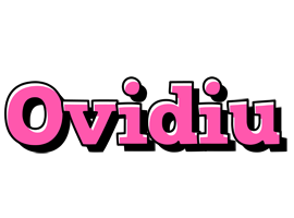 Ovidiu girlish logo