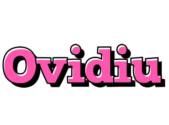 Ovidiu girlish logo