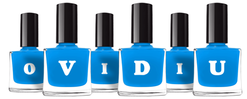 Ovidiu glossy logo