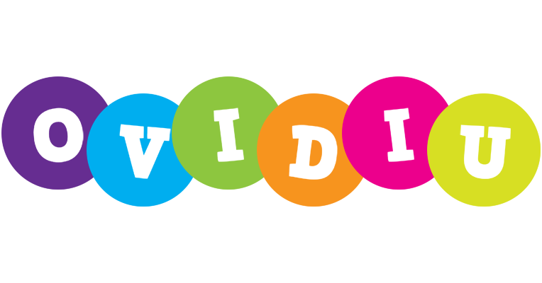 Ovidiu happy logo