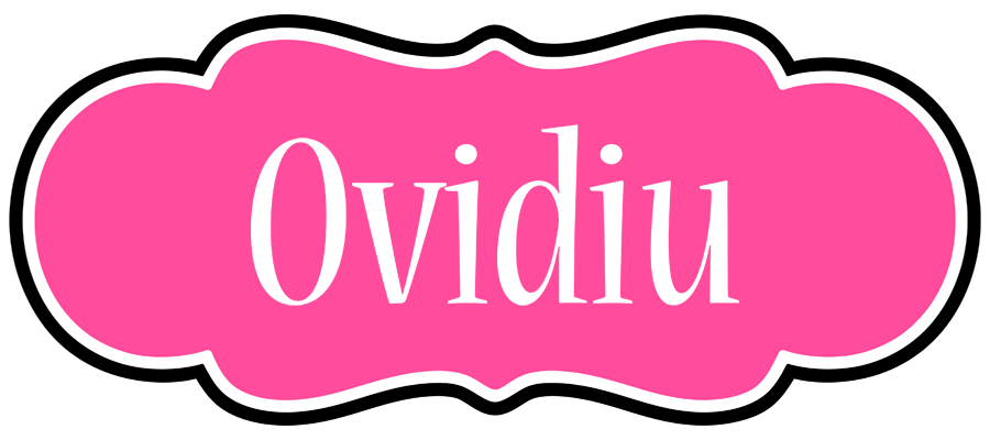 Ovidiu invitation logo