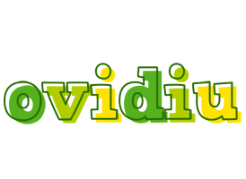 Ovidiu juice logo