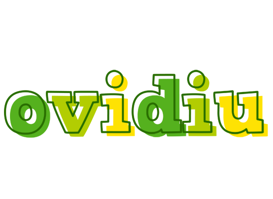 Ovidiu juice logo