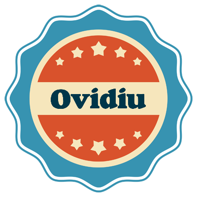 Ovidiu labels logo
