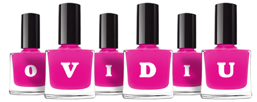 Ovidiu nails logo