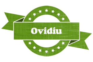 Ovidiu natural logo
