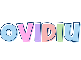 Ovidiu pastel logo