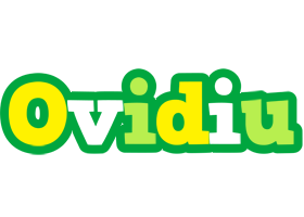 Ovidiu soccer logo