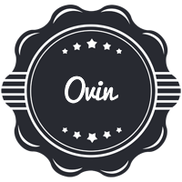 Ovin badge logo