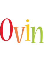 Ovin birthday logo