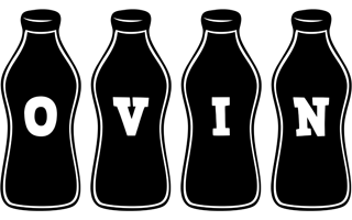 Ovin bottle logo