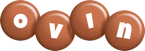 Ovin candy-brown logo