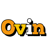 Ovin cartoon logo