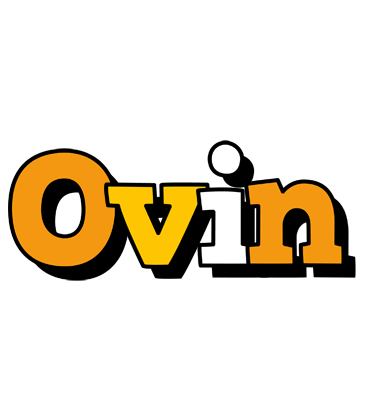 Ovin cartoon logo