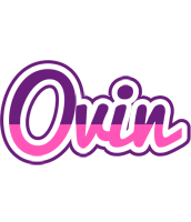 Ovin cheerful logo