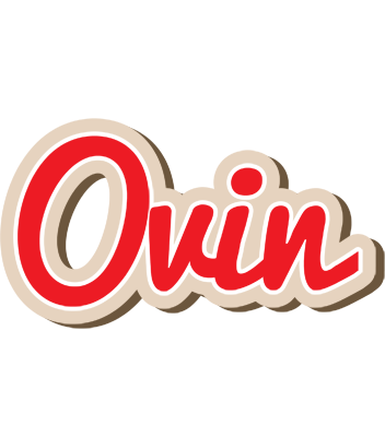 Ovin chocolate logo