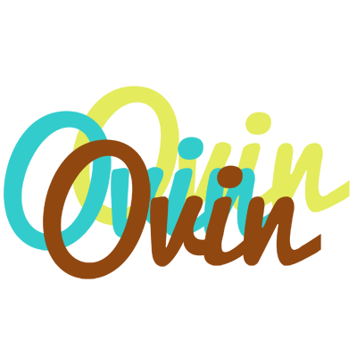 Ovin cupcake logo