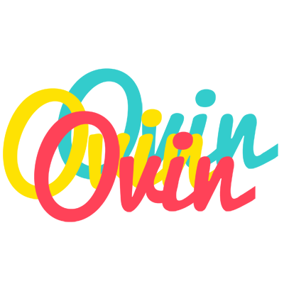 Ovin disco logo
