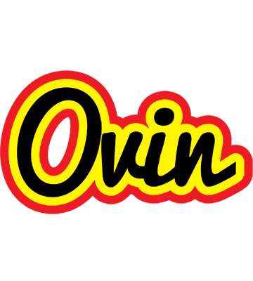 Ovin flaming logo