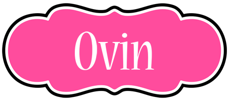 Ovin invitation logo