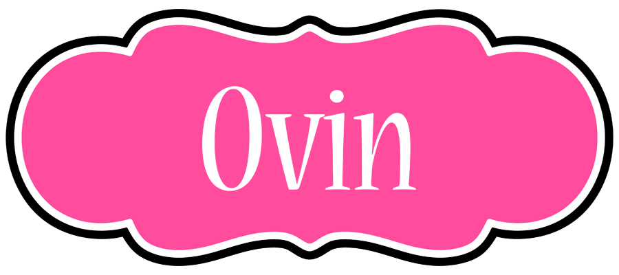 Ovin invitation logo