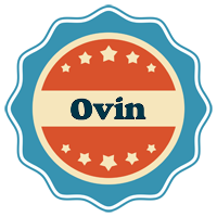 Ovin labels logo