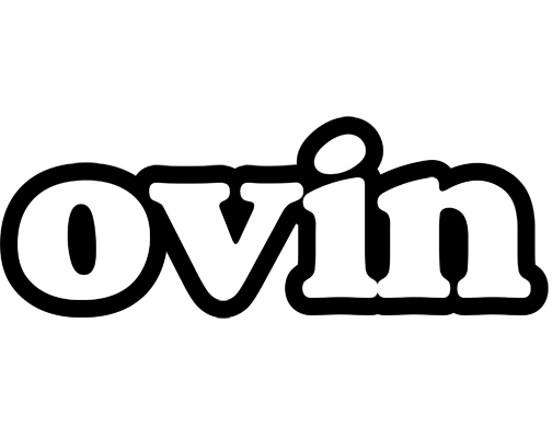 Ovin panda logo