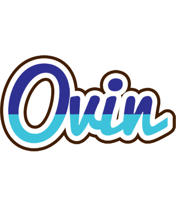 Ovin raining logo