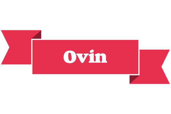Ovin sale logo