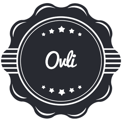 Ovli badge logo
