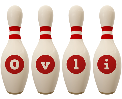 Ovli bowling-pin logo