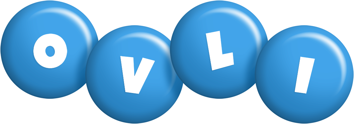 Ovli candy-blue logo