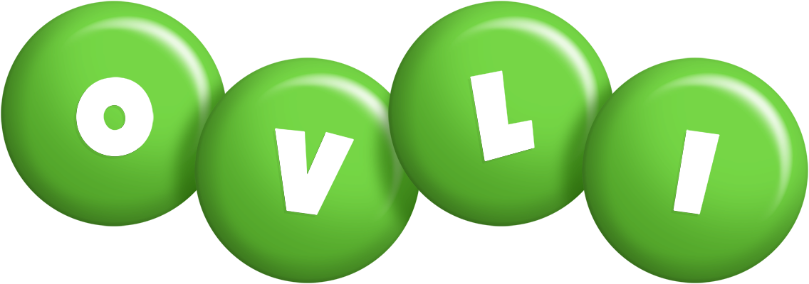 Ovli candy-green logo