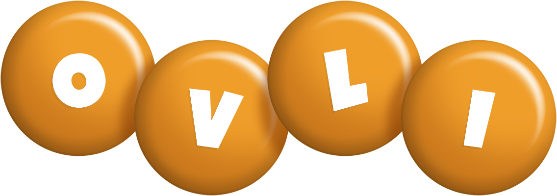 Ovli candy-orange logo