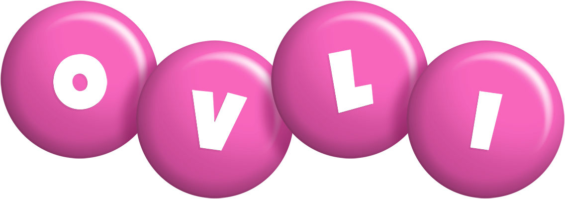 Ovli candy-pink logo