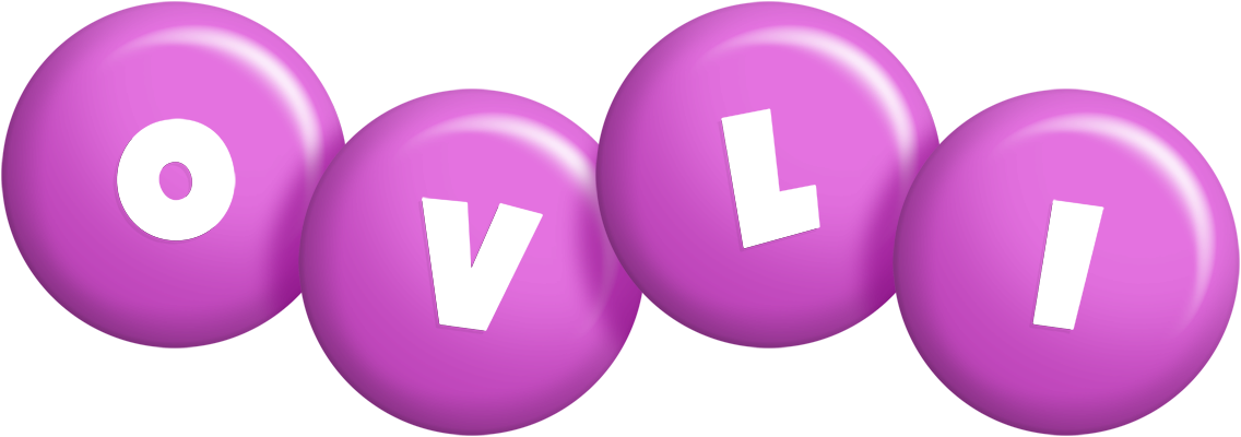 Ovli candy-purple logo