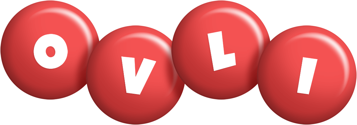 Ovli candy-red logo